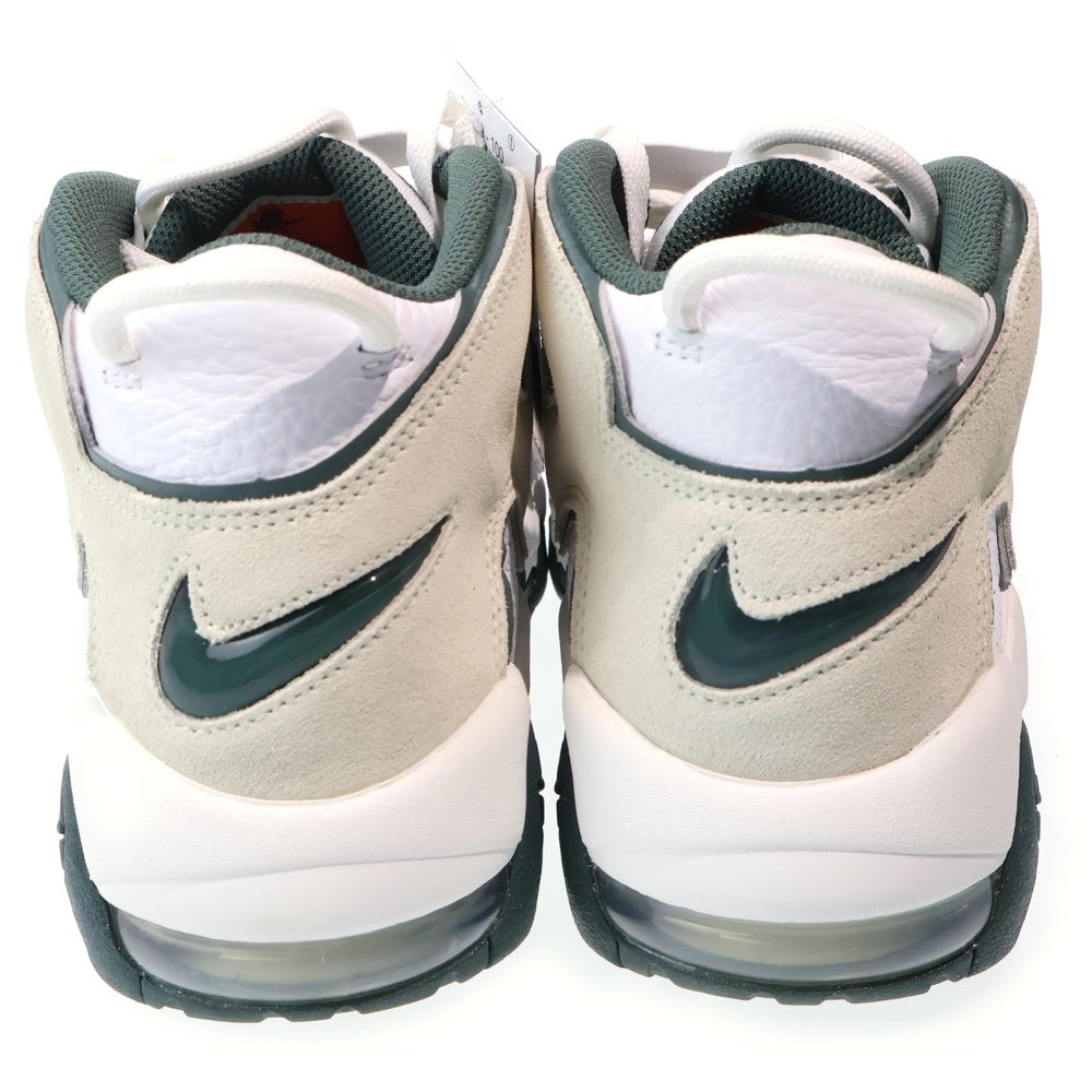 NIKE(ナイキ) AIR MORE UPTEMPO 96 VINTAGE GREEN エアモアアップテンポ96 ヴィンテージグリーン ハイカットスニーカー ホワイト US10.5/28.5cm FN6249-100
