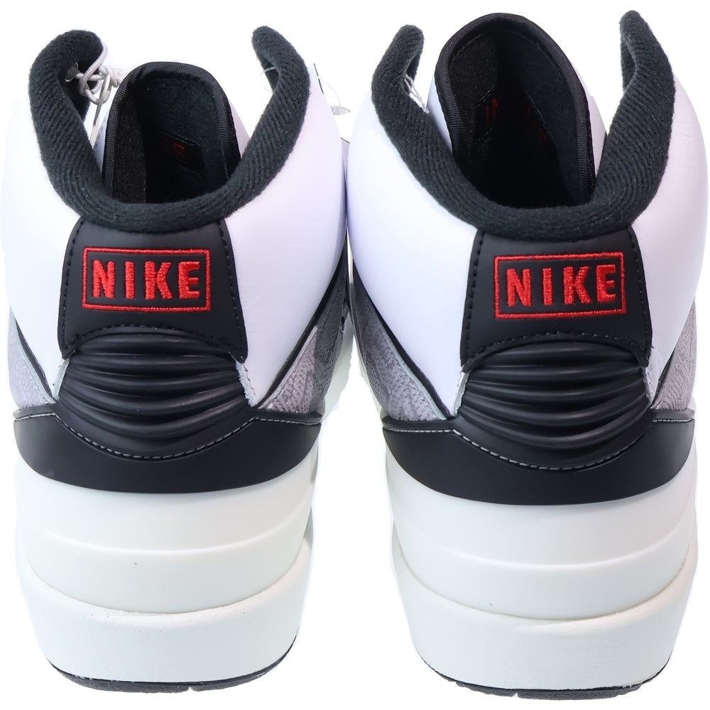 NIKE(ナイキ) AIR JORDAN 2 RETRO PYTHON エアジョーダン2 レトロ パイソン ハイカットスニーカー ホワイト US10.5/28.5cm DR8884-102