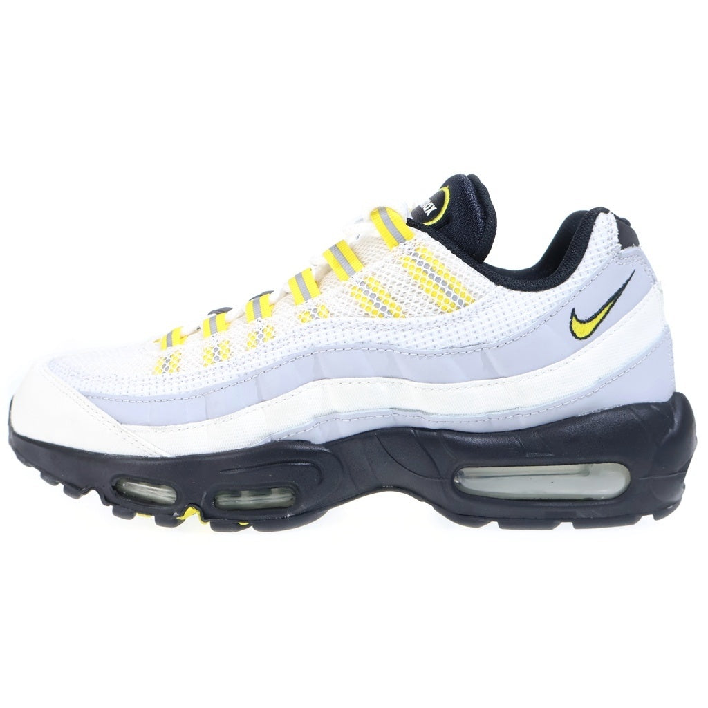 NIKE(ナイキ) AIR MAX 95 ESSENTIAL エアマックス95 エッセンシャル ローカットスニーカー ホワイト/イエロー US10/28cm DQ3982-100
