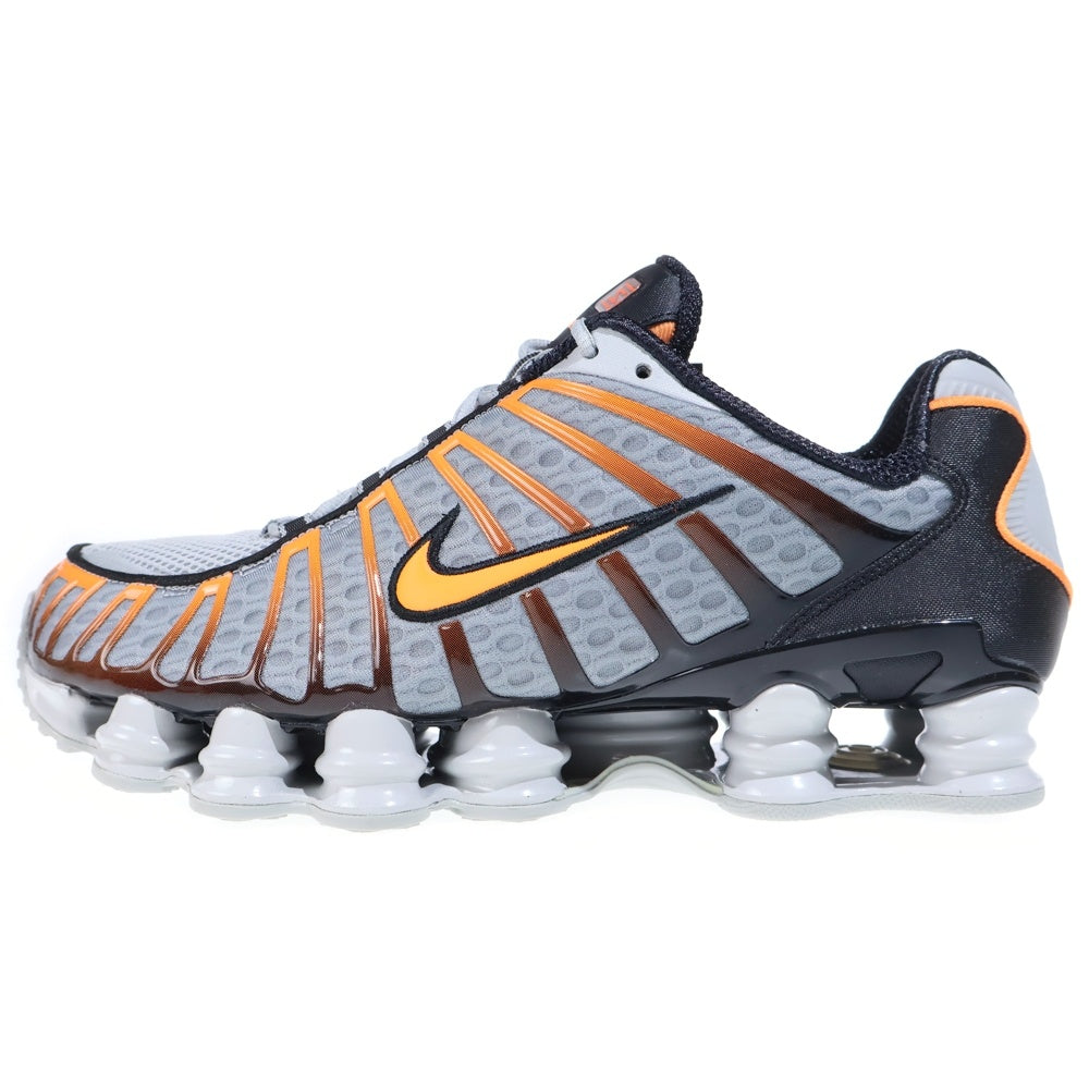NIKE(ナイキ) SHOX TL BRIGHT MANDARIN ショックスTL ブライトマンダリン ローカットスニーカー グレー/オレンジ/ブラック US11/29cm AV3595-011