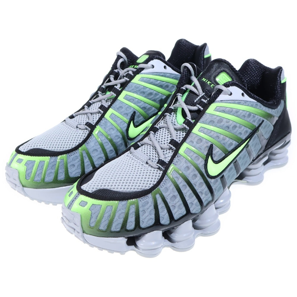 NIKE(ナイキ) SHOX TL ショックスTL ローカットスニーカー グレー/グリーン/ブラック US11/29cm AV3595-005