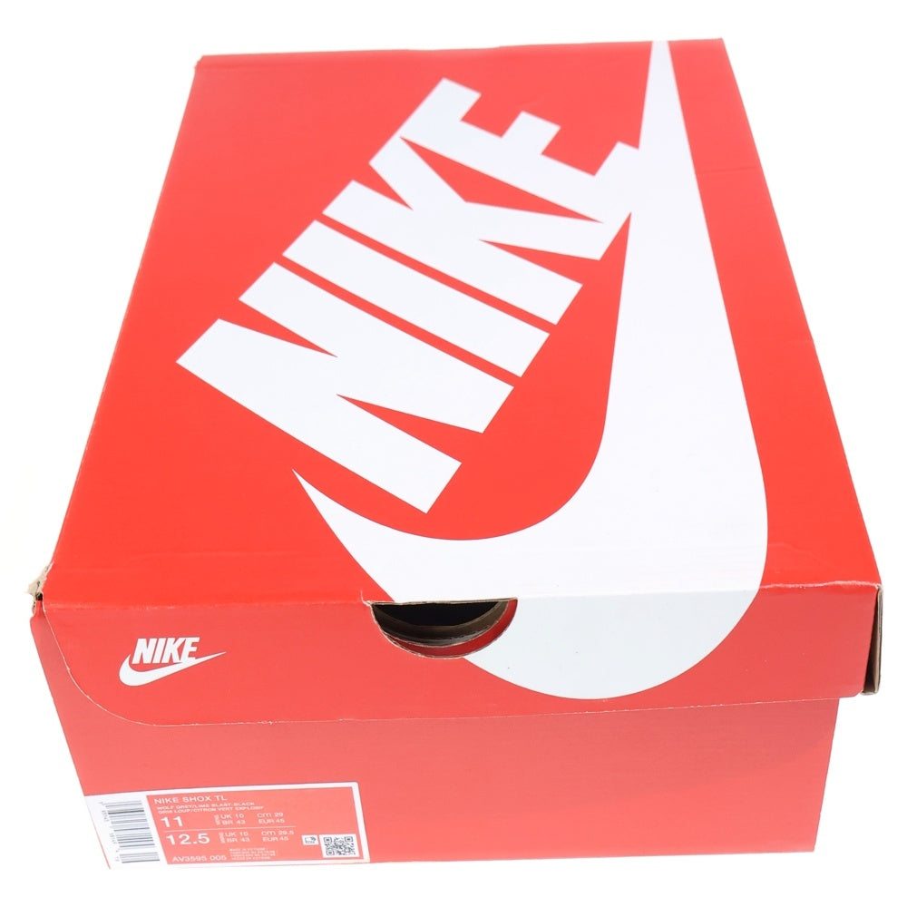 NIKE(ナイキ) SHOX TL ショックスTL ローカットスニーカー グレー/グリーン/ブラック US11/29cm AV3595-005