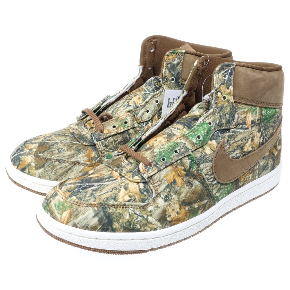 NIKE(ナイキ) JORDAN AIR SHIP SP REALTREE CAMO ジョーダン エアシップ リアルツリーカモ ハイカットスニーカー ブラウン US10/28cm FD1324-900