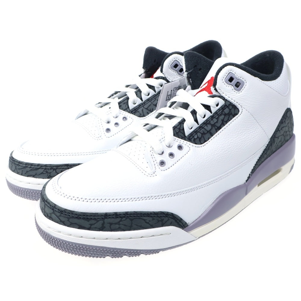 NIKE(ナイキ) AIR JORDAN 3 RETRO CEMENT GRAY エアジョーダン3 レトロ セメントグレー ハイカットスニーカー ホワイト US10.5/28.5cm CT8532-106