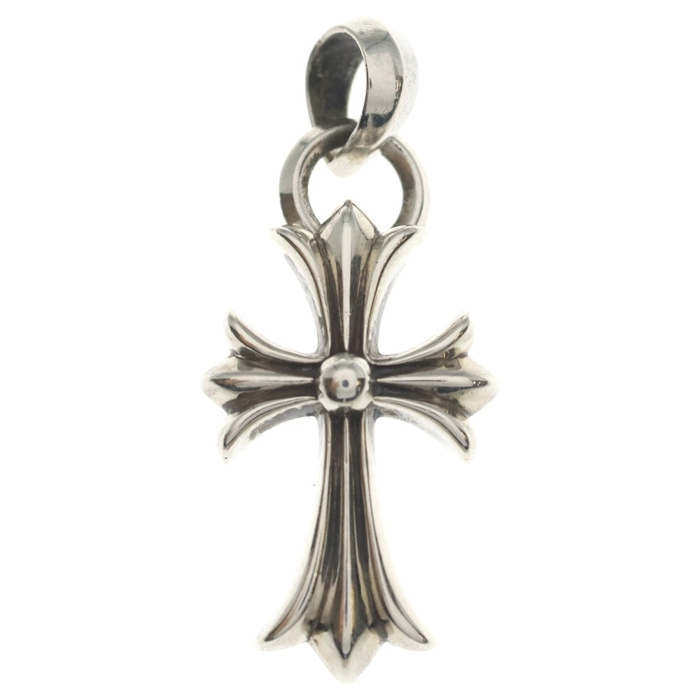 CHROME HEARTS(クロムハーツ) CH CRS SML W/BALE Wベイル スモールCHクロス ペンダントトップ シルバー BCA218