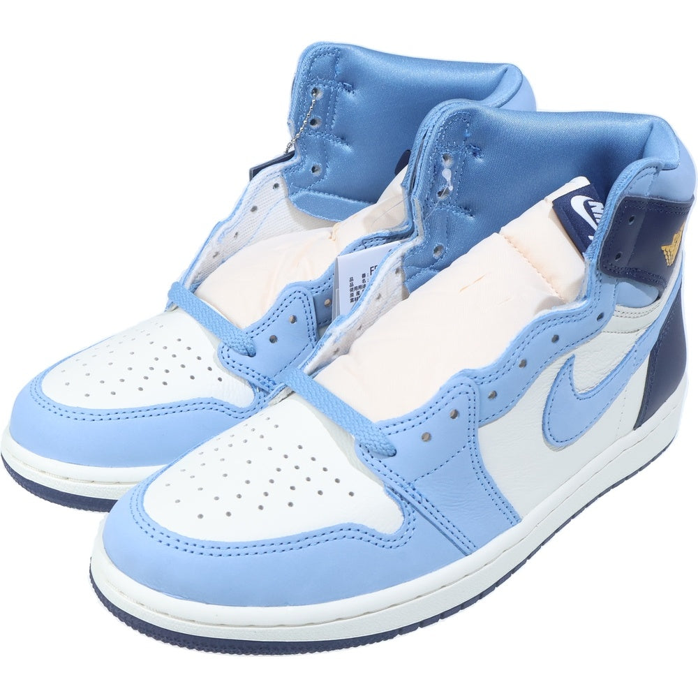 NIKE(ナイキ) WMNS AIR JORDAN 1 RETRO HI OG FIRST IN FLIGHT ウィメンズ エアジョーダン 1 ファーストインフライト ハイカットスニーカー US10/27cmFD2596-400