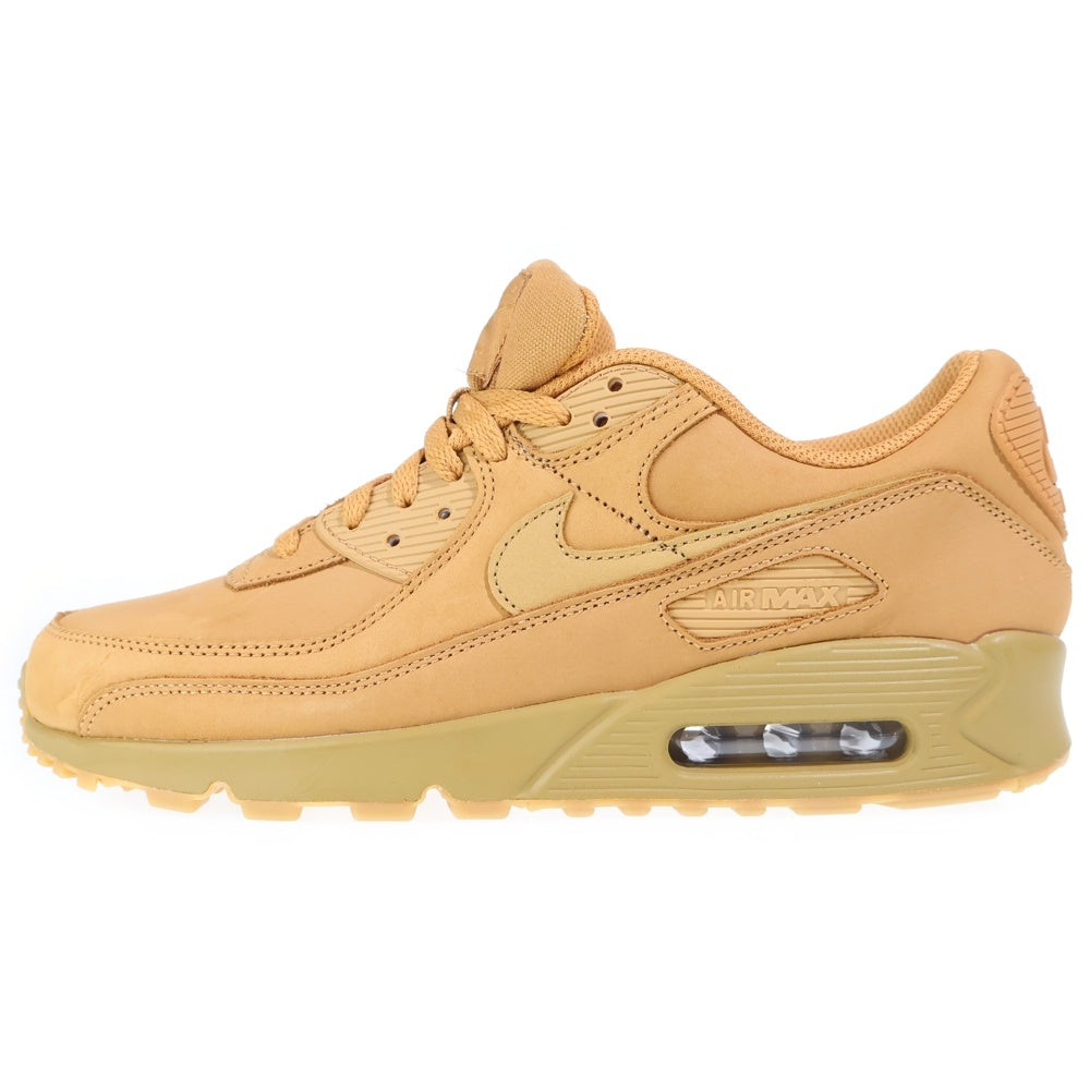NIKE(ナイキ) AIR MAX 90 PRM FLAX GUM LIGHT BROWN WHEAT エアマックス90フラックス ライトブラウンウィート ローカットスニーカー US9.5/27.5cm FZ5102-299