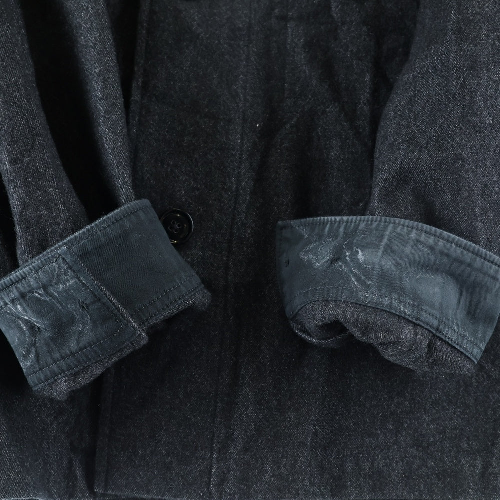 LEMAIRE(ルメール) 25AW ONE POCKET OVERSHIRT ワン ポケット オーバーシャツ コットン ジャケット グレー OV1022 LF1319