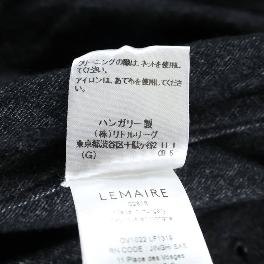 LEMAIRE(ルメール) 25AW ONE POCKET OVERSHIRT ワン ポケット オーバーシャツ コットン ジャケット グレー OV1022 LF1319