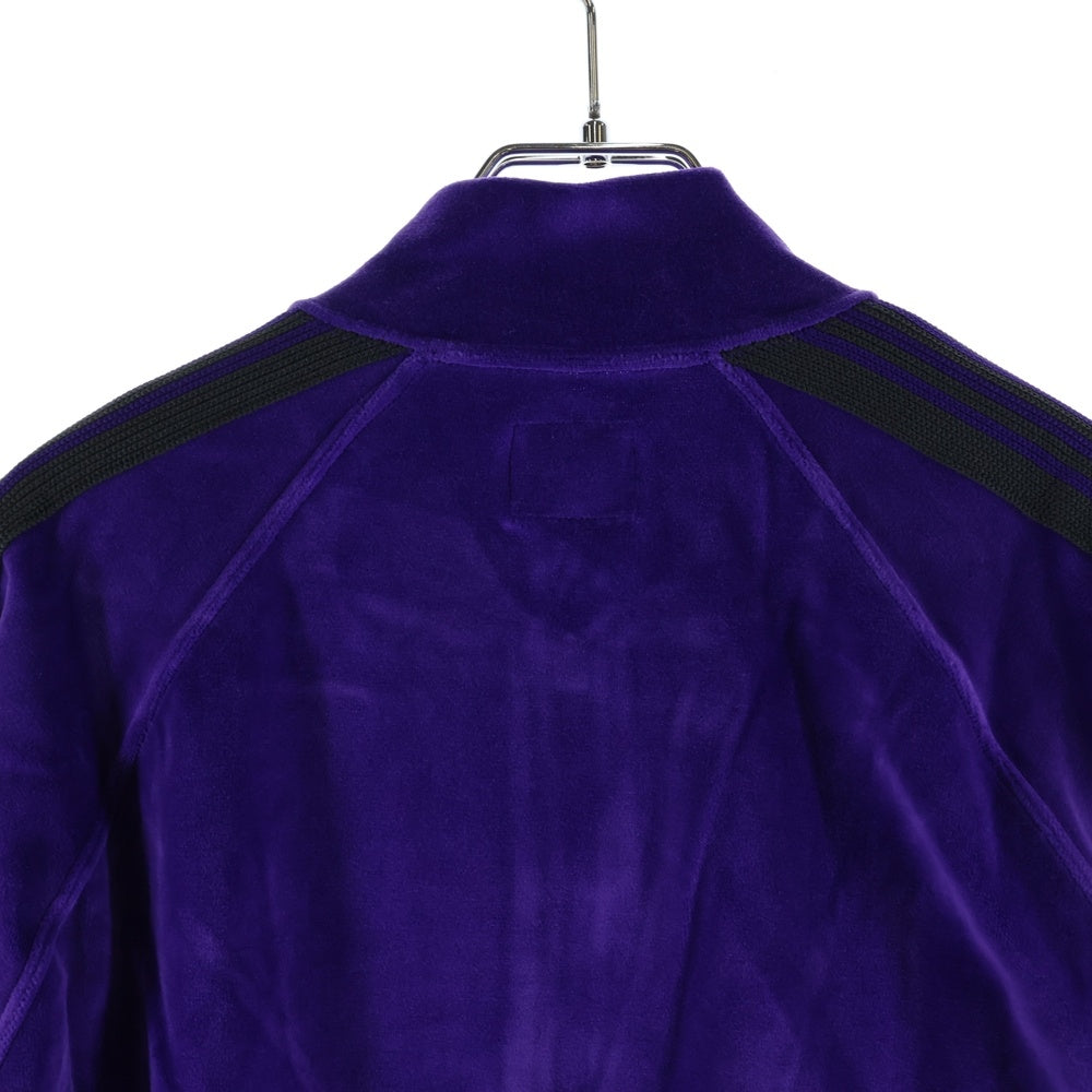 Needles(ニードルス) 23AW R.C.TRACK JACKET C PE VELOUR サイドライン ベロア トラックジャケット パープル NS251