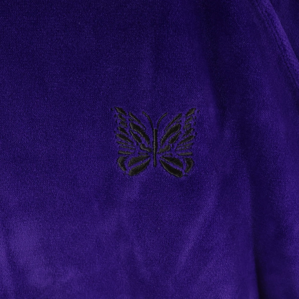 Needles(ニードルス) 23AW R.C.TRACK JACKET C PE VELOUR サイドライン ベロア トラックジャケット パープル NS251