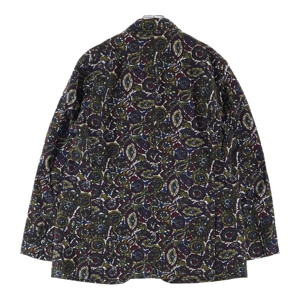 Engineered Garments(エンジニアド ガーメンツ) 23SS LOITER JACKET OLIVE COTTON BATIK ロイター オリーブ バティック コットンジャケット マルチカラー