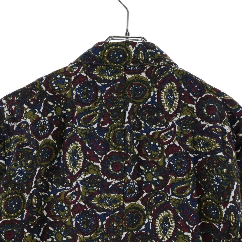 Engineered Garments(エンジニアド ガーメンツ) 23SS LOITER JACKET OLIVE COTTON BATIK ロイター オリーブ バティック コットンジャケット マルチカラー
