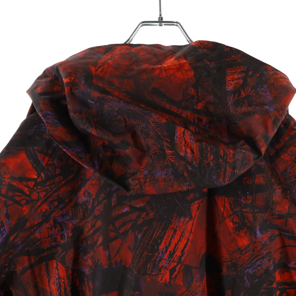 SOUTH2 WEST8(サウス2ウエスト8) WEATHER EFFECT JACKET COTTON RIPSTOP コットン リップストップ ウェザー エフェクト フーデッドナイロンジャケット レッド MR684