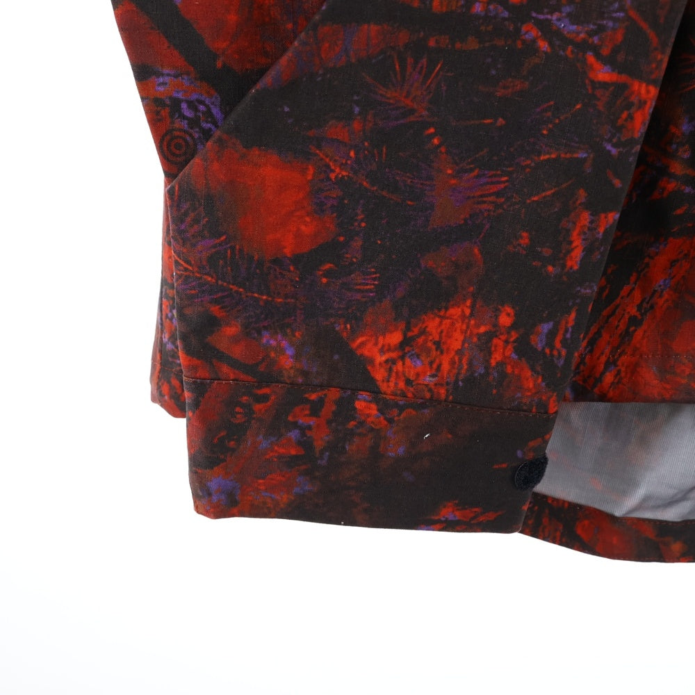 SOUTH2 WEST8(サウス2ウエスト8) WEATHER EFFECT JACKET COTTON RIPSTOP コットン リップストップ ウェザー エフェクト フーデッドナイロンジャケット レッド MR684