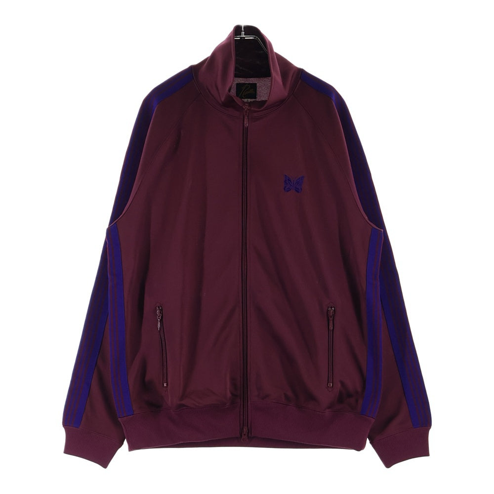 Needles(ニードルス) 23AW TRACK JACKET POLY SMOOTH ポリ スムース トラックジャケット レッド NS244