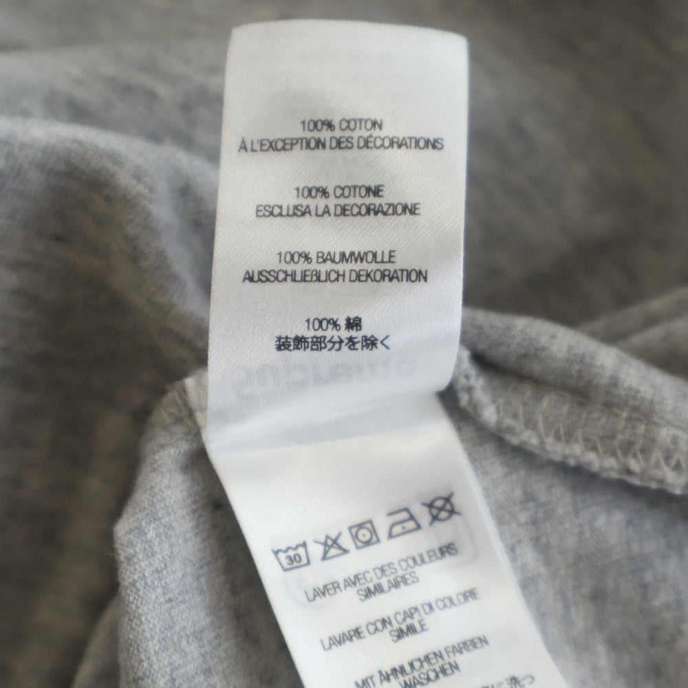 SUPREME(シュプリーム) 23AW Small Box Logo L/S Tee スモール ボックスロゴ クルーネック長袖Tシャツ カットソー グレー