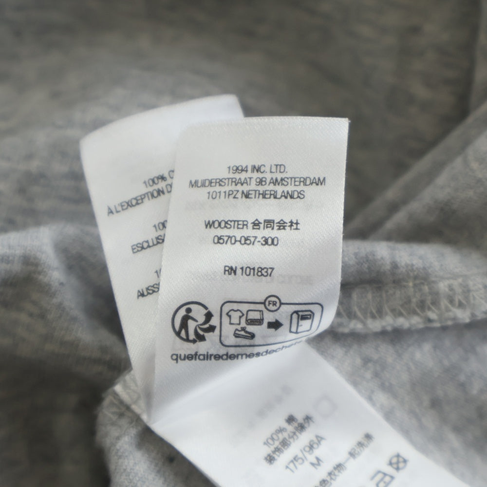 SUPREME(シュプリーム) 23AW Small Box Logo L/S Tee スモール ボックスロゴ クルーネック長袖Tシャツ カットソー グレー