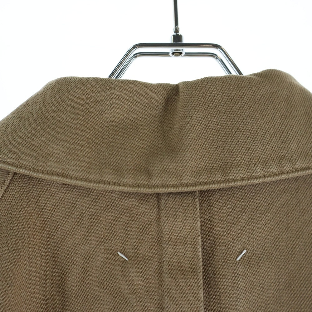 Maison Margiela(メゾンマルジェラ) 18SS DENIM WORK JACKET デニム ワークジャケット カバーオール ベージュ S50AM0316