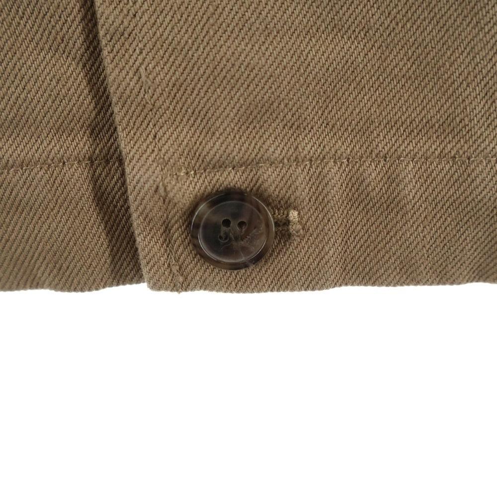 Maison Margiela(メゾンマルジェラ) 18SS DENIM WORK JACKET デニム ワークジャケット カバーオール ベージュ S50AM0316