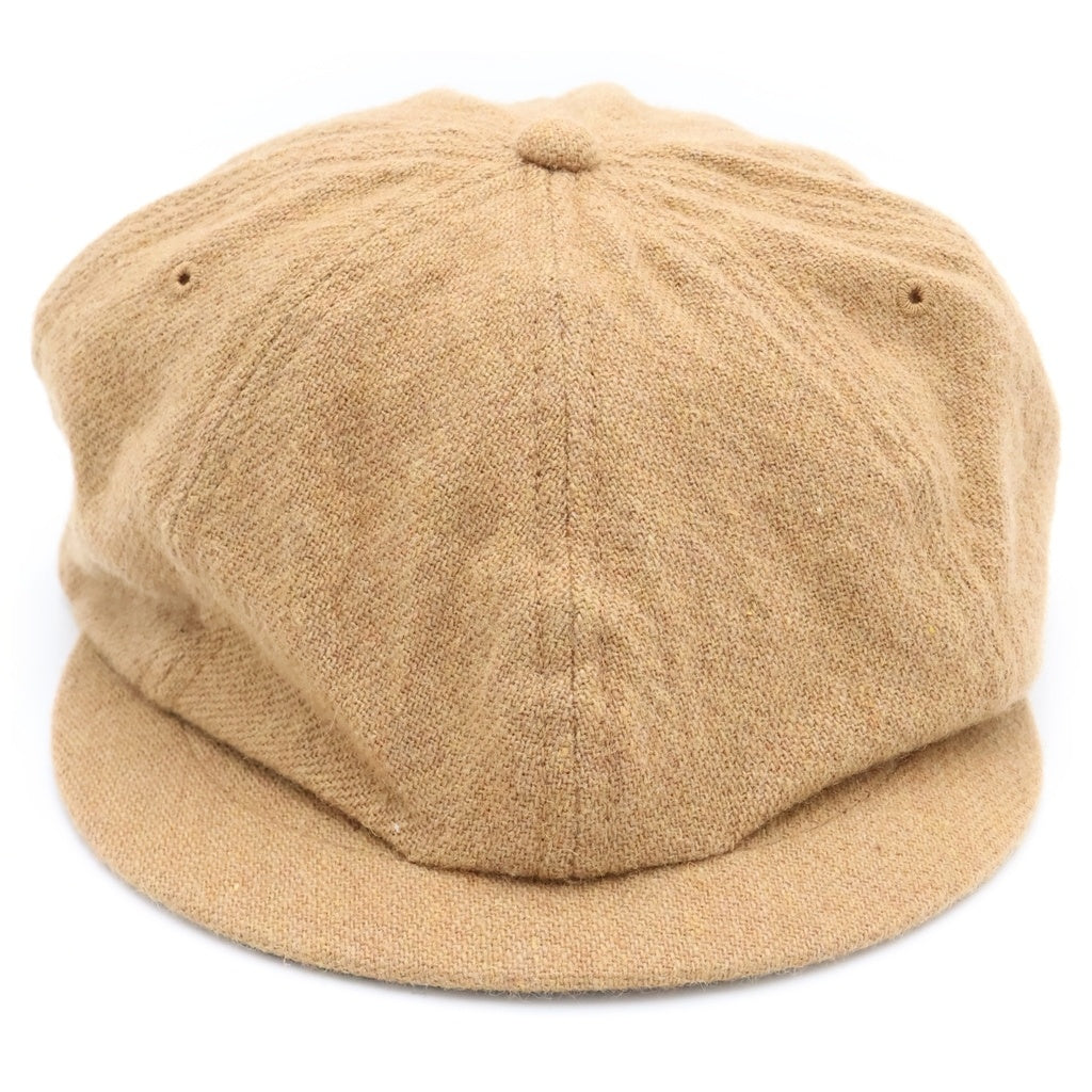 THE H.W.DOG&CO(ドッグアンドコー) WASHED HUNTING ウォッシュドハンチング キャップ ベージュ D-01078