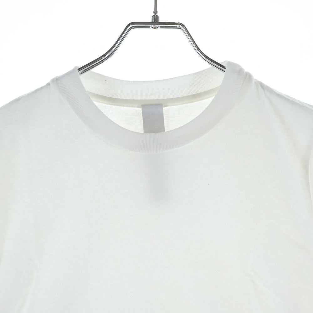 CHROME HEARTS(クロムハーツ) Y NOT ワイノット クロップド 半袖Tシャツ ロゴエンブロイダリーカットソー レディース ホワイト