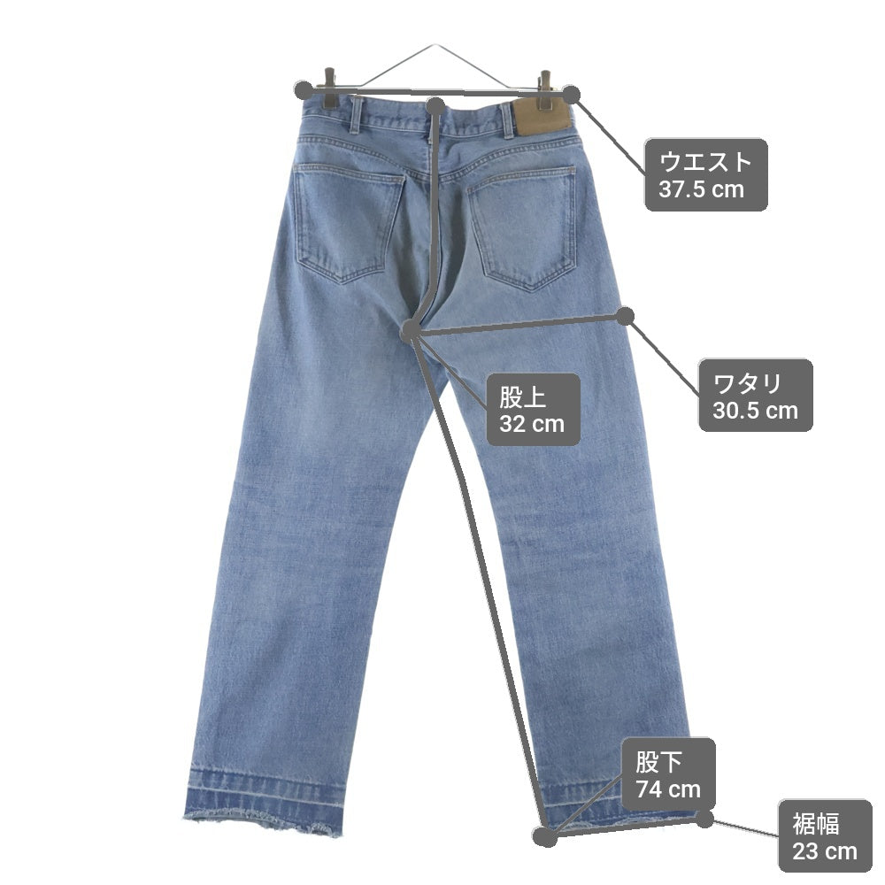 CELINE(セリーヌ) Wesley Jeans in Zuma Wash Denim ウェスリージーンズ ズマウォッシュ デニムパンツ 2N785034S