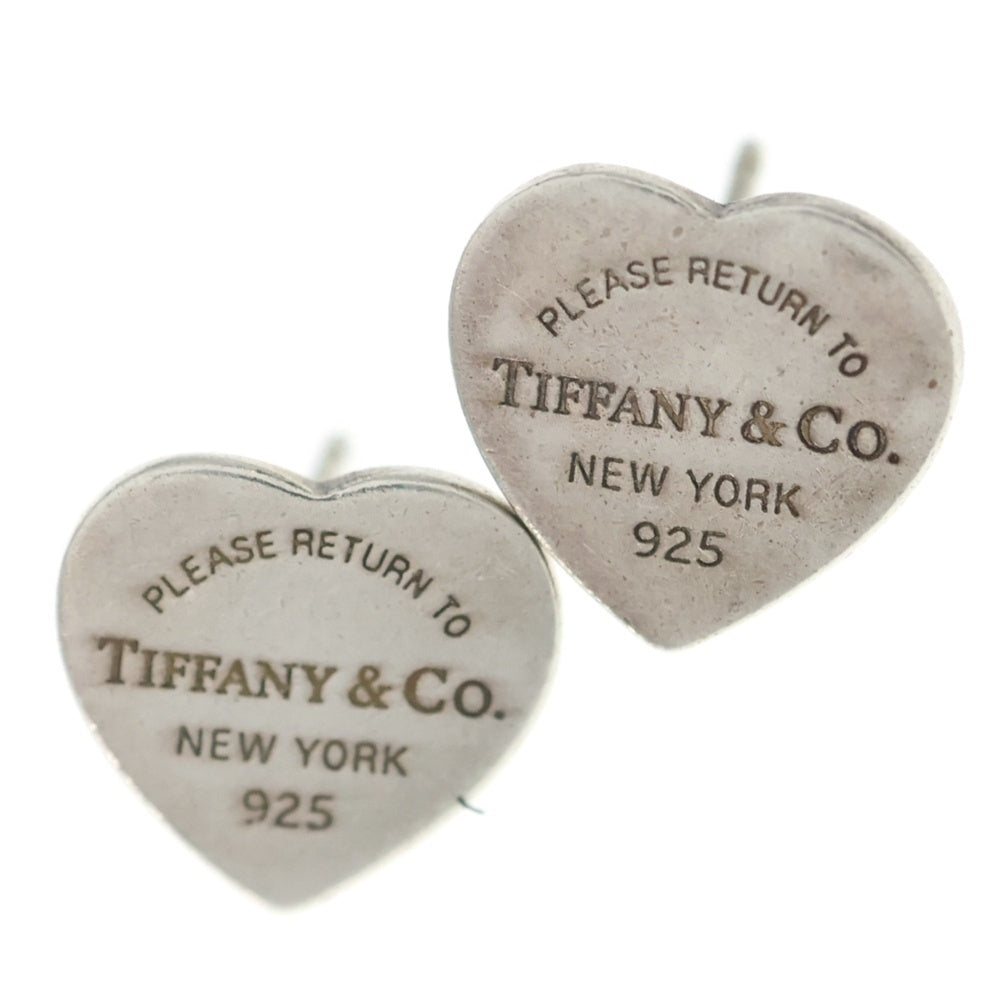 TIFFANY & Co.(ティファニー) RETURN TO TIFFANY リターントゥティファニー ハート タグ スタッド ピアス シルバー レディース