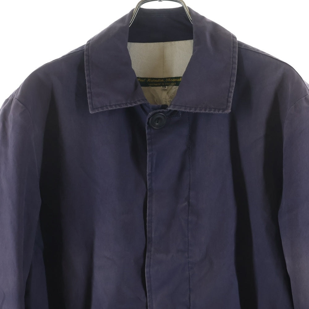Paul Harnden(ポールハーデン) MAC COAT マックコート コットンステンカラーコート パープル