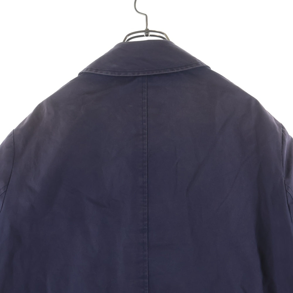 Paul Harnden(ポールハーデン) MAC COAT マックコート コットンステンカラーコート パープル