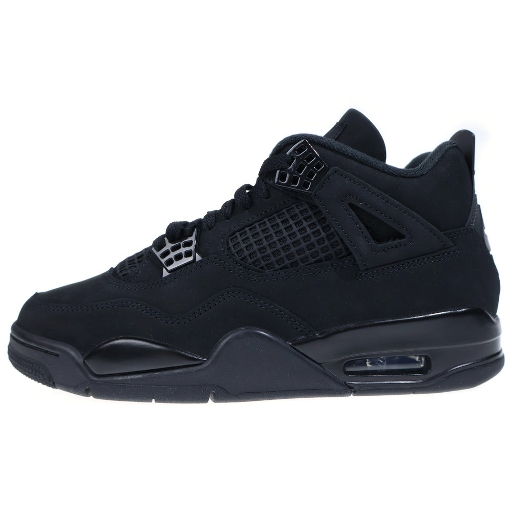 NIKE(ナイキ) AIR JORDAN 4 RETRO OG BLACK CAT エアジョーダン4 レトロ ブラックキャット ハイカットスニーカー US8.5/26.5cm FV5029-010
