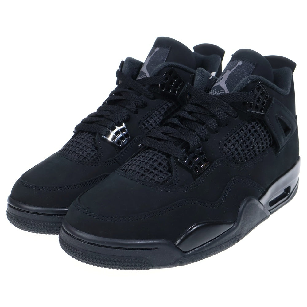 NIKE(ナイキ) AIR JORDAN 4 RETRO OG BLACK CAT エアジョーダン4 レトロ ブラックキャット ハイカットスニーカー US8.5/26.5cm FV5029-010