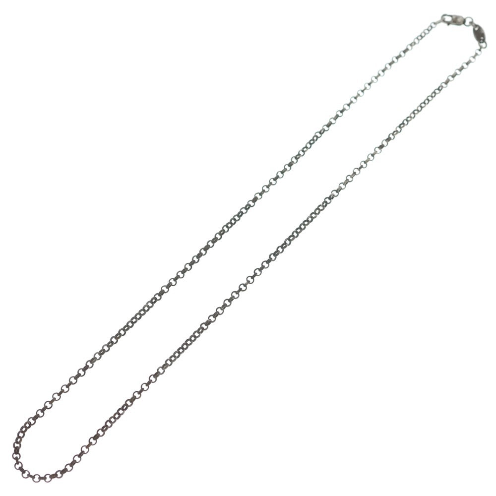CHROME HEARTS(クロムハーツ) NECKCHAIN R16 ロールチェーンネックレス 16inch シルバー BCA082
