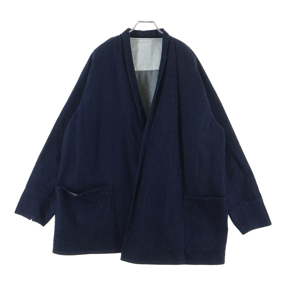 COSMIC WONDER(コズミックワンダー) ORGANIC COTTON INDIGO DENIM HAORI JACKET オーガニック コットン インディゴ デニム ハオリ ジャケット インディゴ 10CW21003-2