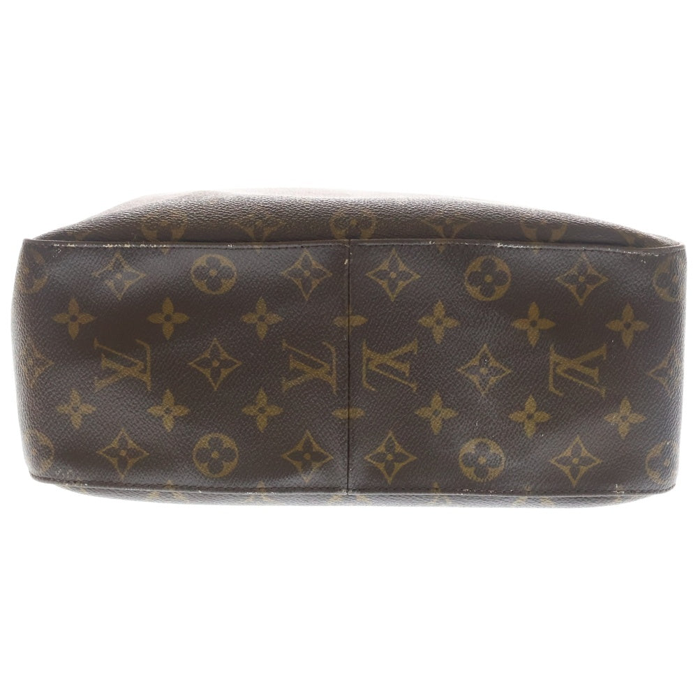 LOUIS VUITTON(ルイヴィトン) ルーピングGM モノグラム ゴールド金具 ショルダーバッグ ブラウン M51145 SD0080