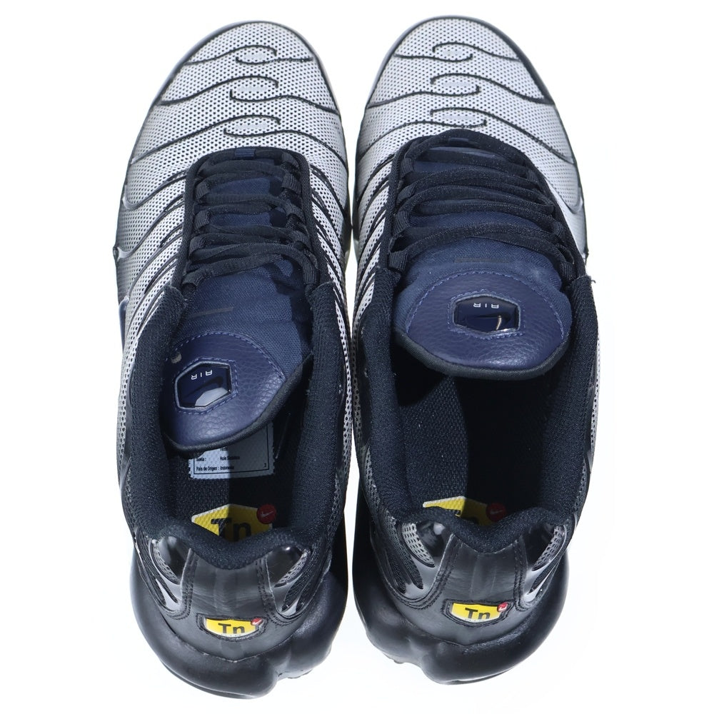 NIKE(ナイキ) AIR MAX PLUS MIDNIGHT NAVY エア マックス ミッドナイトネイビー ローカットスニーカー ブラック/ホワイト US9.5/27.5cm DV7665-001