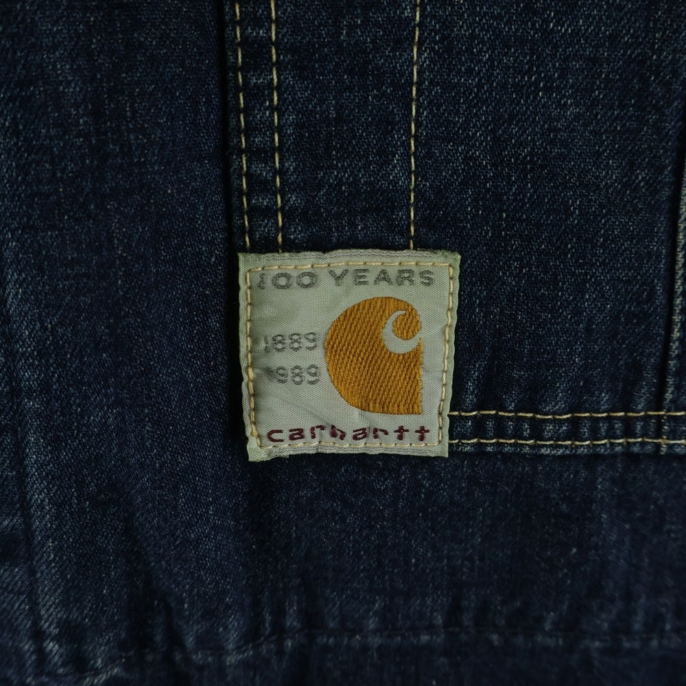 CARHARTT(カーハート) 80S VINTAGE 1989 100 YEARS ANIVERSARY DENIM COVERALL ヴィンテージ 100周年モデル デニムカバーオール インディゴ