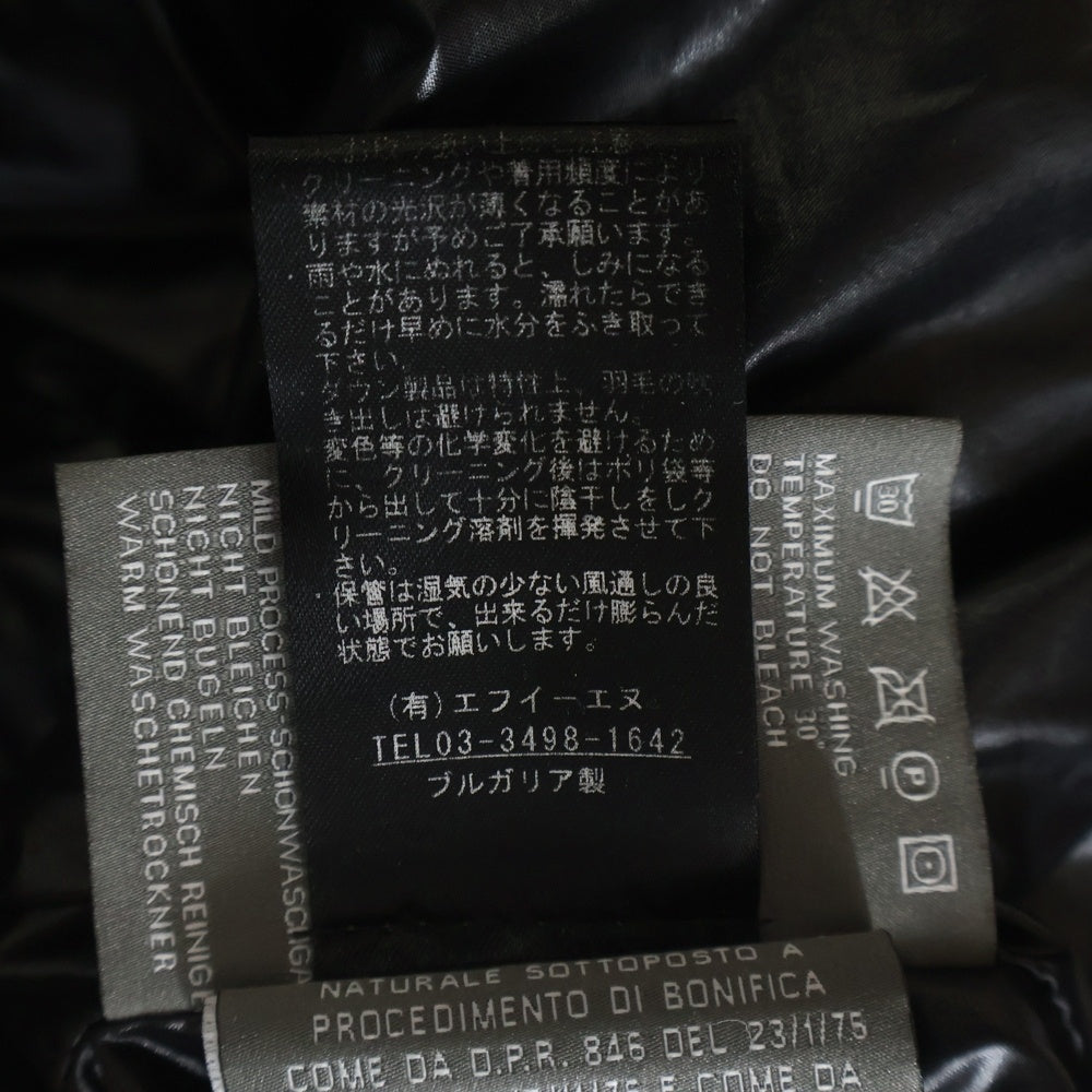DUVETICA(デュベティカ) BALIO DOWN JACKET バリオ フーデッドダウンジャケット ブラック 8020.00/1035.R