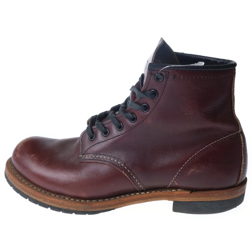 RED WING(レッド ウイング) 9011 BECKMAN BOOTS 6 ROUND-TOE ベックマン ラウンドトゥ レースアップ レザー ブーツ US7/25cm