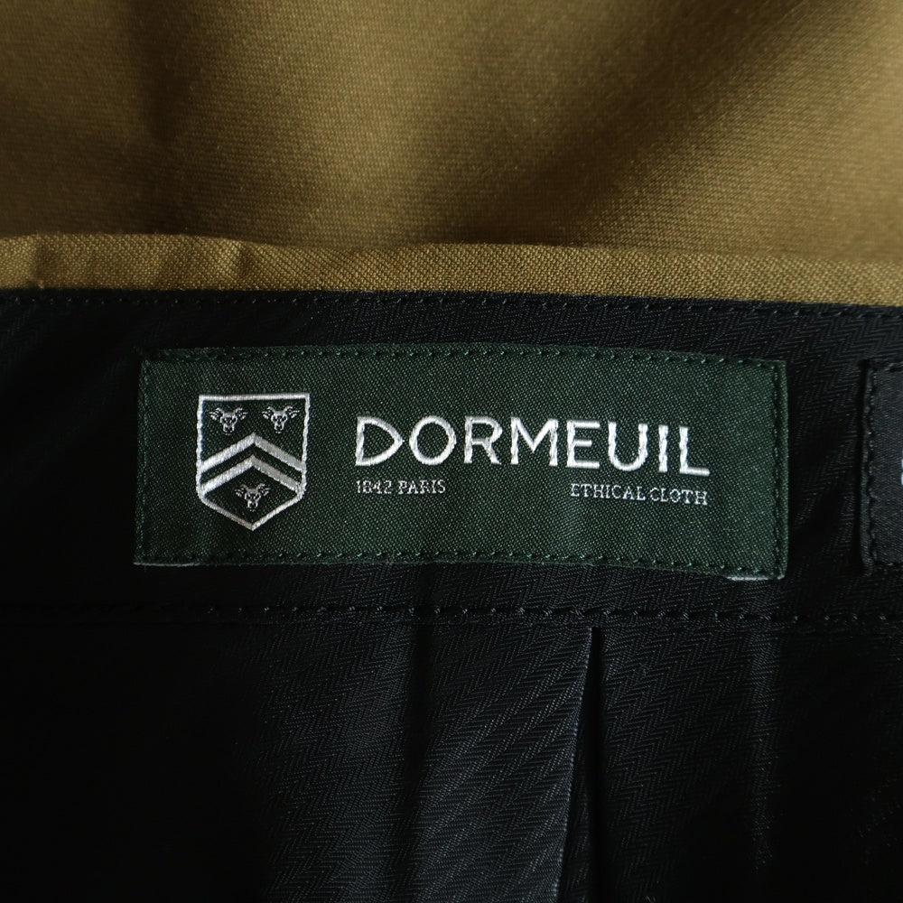 WACKO MARIA(ワコマリア) 24SS ×DORMEUIL PLEATED TROUSERS TYPE-2 ドーメル プリーツドトラウザーズ スラックスパンツ ブラウン 24SS-WMP-TR08