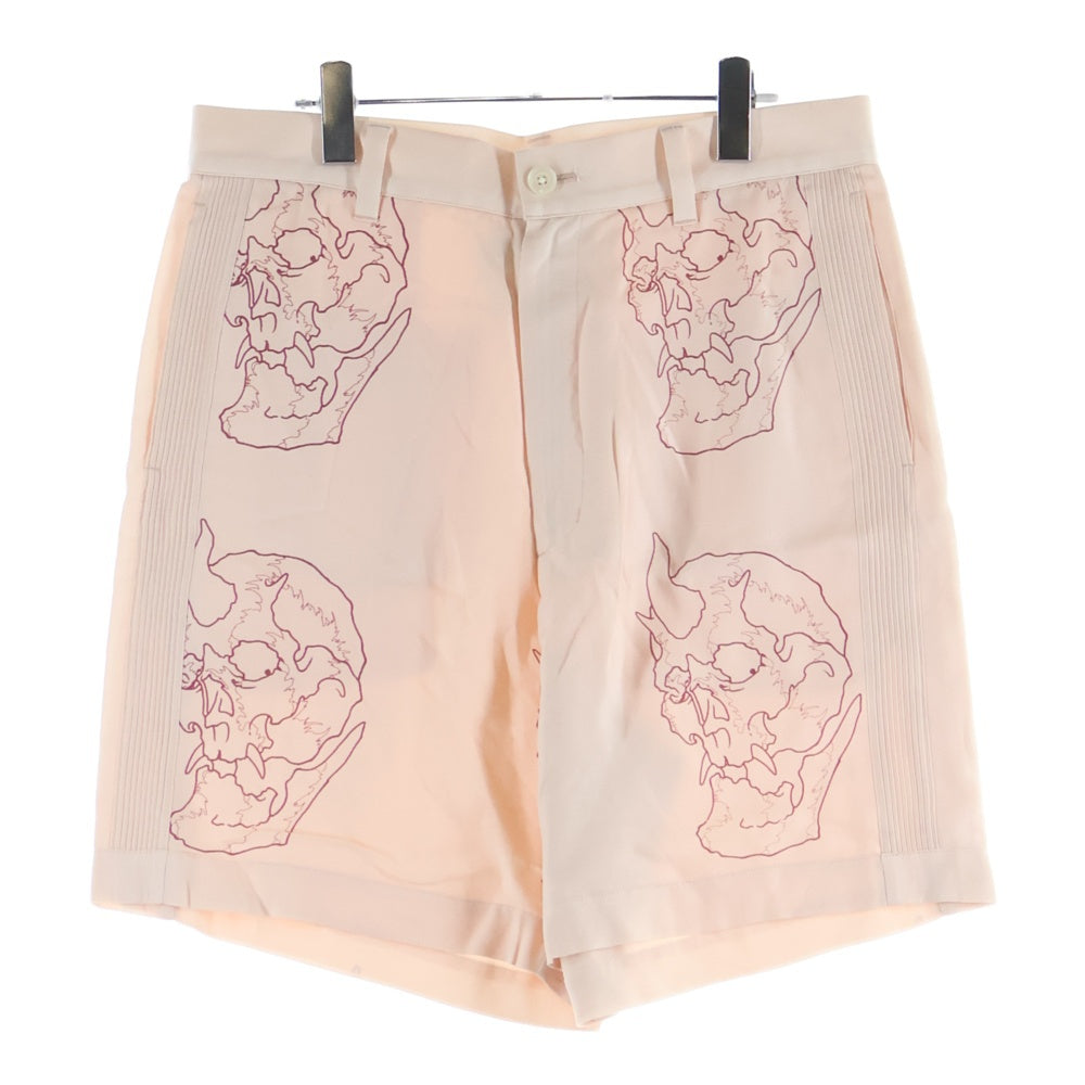 WACKO MARIA(ワコマリア) 24SS ×56 TATTOO STUDIO CUBA SHORTS 56タトゥースタジオ キューバ ショーツ ハーフパンツ ピンク 56TS-WM-PT03