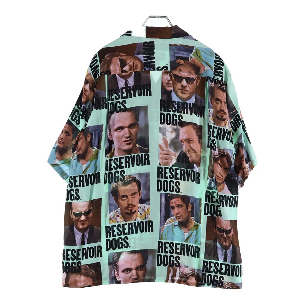WACKO MARIA(ワコマリア) 24SS ×RESERVOIR DOGS S/S HAWAIIAN SHIRT TYPE-3 レザボアドッグス 総柄 半袖ハワイアンシャツ ミントグリーン RD-WM-HI03