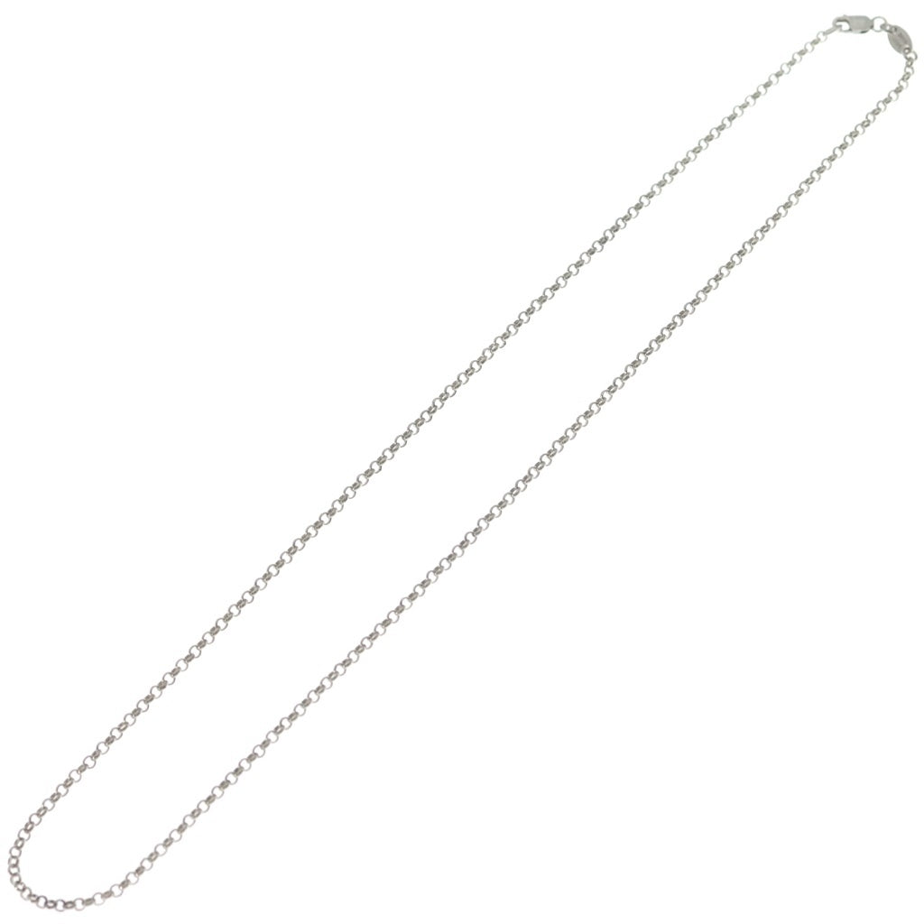 CHROME HEARTS(クロムハーツ) NECKCHAIN R18 ロールチェーンネックレス 18inch シルバー BCA083