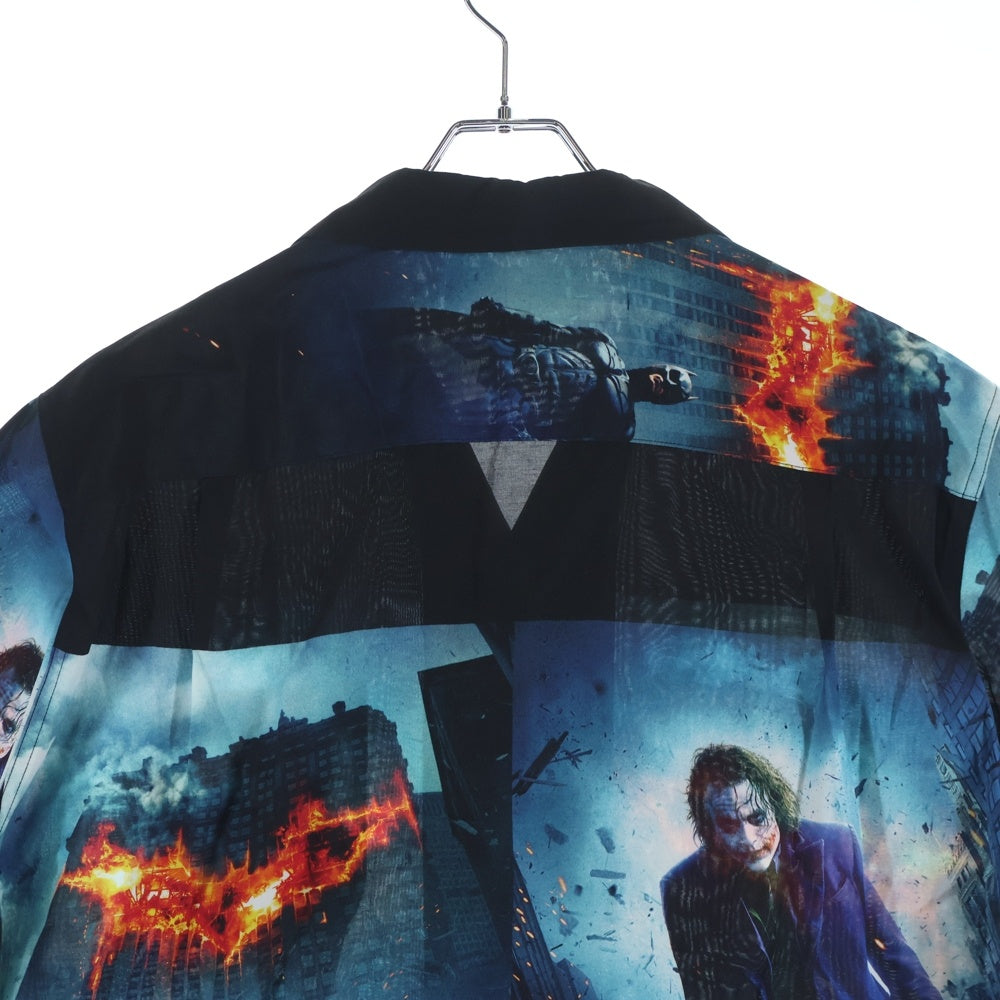 WACKO MARIA(ワコマリア) 25SS THE DARK KNIGHT TRILOGY S/S HAWAIIAN SHIRT TYPE-2 ザ ダークナイト トリロジー ショートスリーブ ハワイアンシャツ ブラック TDKT-WM-HI02