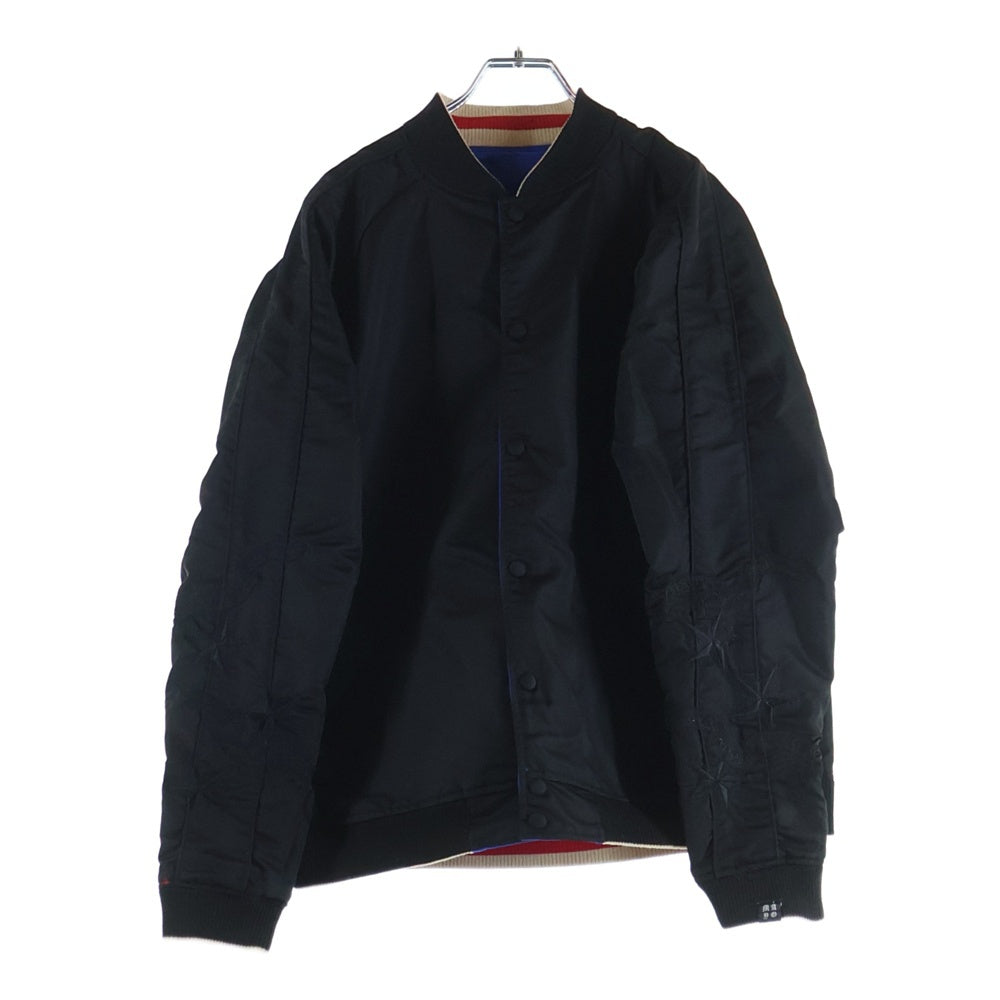 MAYO(メイヨー) ARM EMBROIDERY REVERSIBLE SOUVENIR JKT アーム エンブロイダリー リバーシブル スーベニアジャケット ブルー/レッド 21MY-SJ02