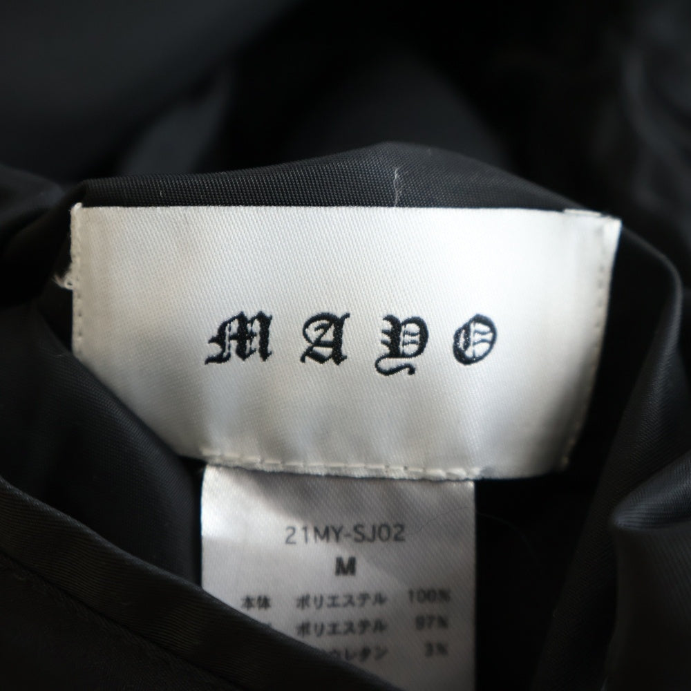 MAYO(メイヨー) ARM EMBROIDERY REVERSIBLE SOUVENIR JKT アーム エンブロイダリー リバーシブル スーベニアジャケット ブルー/レッド 21MY-SJ02