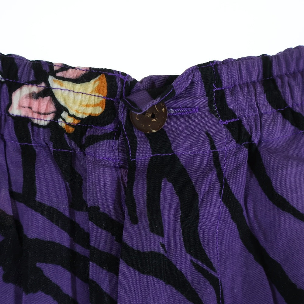 WACKO MARIA(ワコマリア) 22SS ×TIM LEHI HAWAIIAN SHORT ティムリーハイ レオパード ハワイアン ショーツ ハーフパンツ パープル TIMLEHI-WM-HI31