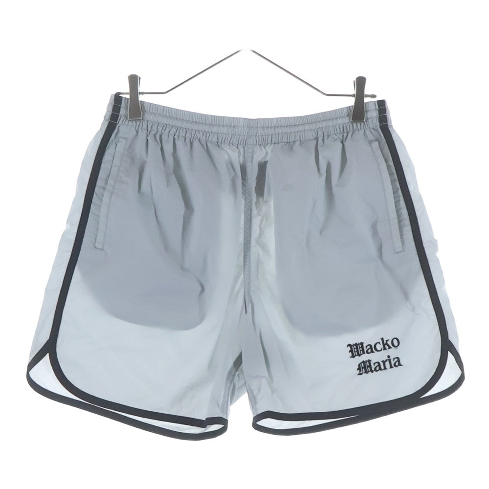 WACKO MARIA(ワコマリア) 24SS ATHLETIC SHORTS アスレチック ナイロンショーツ ハーフパンツ グレー 24SS-WMP-PT14