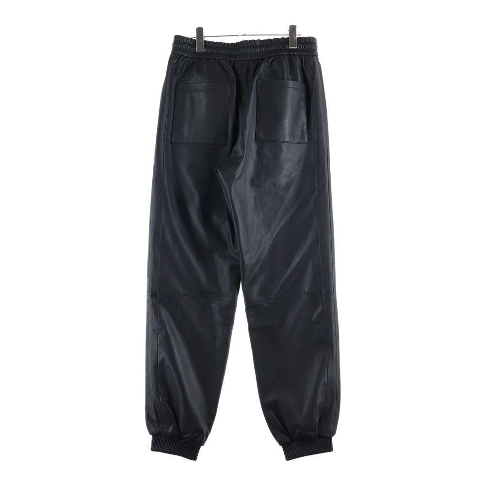 BREATH(ブレス) 22AW LEATHER TRACK PANTS レザー トラックパンツ ブラック BR22AW-P-1001