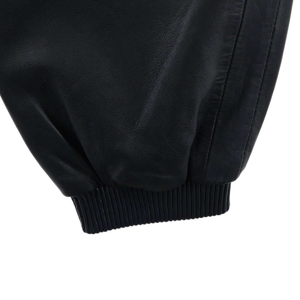 BREATH(ブレス) 22AW LEATHER TRACK PANTS レザー トラックパンツ ブラック BR22AW-P-1001